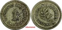Guatemala TOKEN GUATEMALA (1893-1897) Copper Nickel ARSENIO SUAREZ Rulau Unlisted (28) -