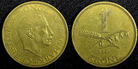 Denmark 1 Krone 1942 Denmark Christian X Aluminum-Bronze 1942 NS  WWI Is... 5.96 £  +  11.17 £ shipping