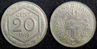 Italy 20 Centesimi Italy Vittorio Emanuele III Copper-nickel 1919 R KM# 58 (23 720) -