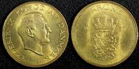 Denmark 1 Krone 1957 DENMARK Frederik IX Aluminum-Bronze 1957 C S  GEM B... 7.41 £  +  11.17 £ shipping