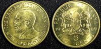Kenya 5 Cents 1969 KENYA Mzee Jomo Kenyatta 1969  GEM BU COIN KM# 10 (23... 3.69 £  +  11.17 £ shipping