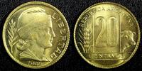 Argentina 20 Centavos 1944 Argentina Aluminum-Bronze 1944  GEM BU COIN K... 18.62 £  +  11.17 £ shipping