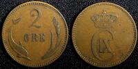 Denmark Bronze 1899 Denmark Christian IX  1899 VBP 2 Ore KM# 793.2 (23 7... 3.69 £  +  11.17 £ shipping