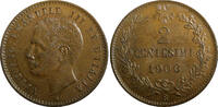 Italy 2 Centesimi ITALY Vittorio Emanuele III Bronze 1906 R ch.UNC KM# 38 (23 667) -