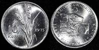Türkiye 10 Kurus Turkey 1975 FAO Agricultural Progress Series BU KM# 898a (24 251) -