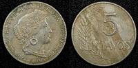 Peru 5 Centavos 1919 PERU Copper-Nickel 1919  Toned KM# 213.1 (24 801) U... 3.72 £  +  11.17 £ shipping