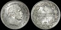 Denmark 4 Skilling Rigsmont 1871 DENMARK Christian IX Silver 1871 CS  ch... 44.68 £  +  11.17 £ shipping