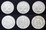 Brazil 50 Reis 1918-1925 BRAZIL Copper-Nickel LOT OF 3 COINS 1918-1925  ... 14.89 £  +  11.17 £ shipping