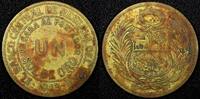 Peru 1 Sol 1943 PERU Brass 1943  1st Year Type WWII Issue Philadelphia M... 3.72 £  +  11.17 £ shipping