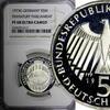 5 Mark GERMANY PROOF Silver 1973 G  Parliament NGC PF68 UC TOP GRADED KM#137 (7)