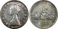 Italy 500 Lire ITALY Silver 1959 R Columbus' ships HIGH GRADE KM# 98 (25 132) -