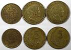 Peru 5 Centavos 1943-1965 PERU BRASS LOT OF 3 COINS 1943-1965  KM# 213.2... 14.89 £  +  11.17 £ shipping