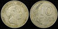 Peru 10 Centavos 1918 PERU Copper-Nickel 1918  1st Year Type KM# 214.1 (... 3.72 £  +  11.17 £ shipping