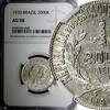 Brazil 2000 Reis 1930 Brazil Silver 1930  NGC AU58 Rio de Janeiro Mint K... 33.51 £  +  11.17 £ shipping