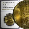 Denmark 2 Kroner 1957 DENMARK Frederik IX Aluminum-Bronze 1957 C S  NGC ... 40.95 £  +  11.17 £ shipping