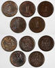 1 Pfennig 1905-1912 Germany Germany Empire Wilhelm II Copper LOT OF 5 COINS 1905-1912   UNC KM#10(6) unz