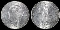 Romania 500 Lei Romania Mihai I Silver 1941 aUNC Bessarabia Reunion 37 mm KM# 60 (945) -