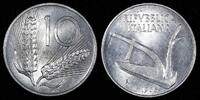 Italy 10 Lire Italy Aluminum 1956 R BETTER DATE UNC KM# 93 (26 983) -