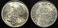 50 Lepta 1926 Greece Greece Copper-Nickel 1926    Athena  Vienna Mint GEM BU COIN KM# 68 (638) Uncertified