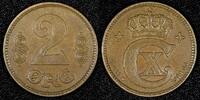 Denmark Bronze 1921 DENMARK Christian X  1921 HCN CJ 2 Ore HIGH GRADE KM... 7.41 £  +  11.17 £ shipping