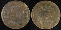 Denmark Bronze 1920 Denmark Christian X  1920 HCN; GJ 5 ORE KM# 814.2 (2... 4.84 £  +  11.17 £ shipping