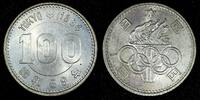 Japan 100 Yen 1964 JAPAN Shōwa Silver S39 1964  Summer Olympics aUNC/UNC... 7.41 £  +  11.17 £ shipping