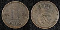 Denmark 1 Øre 1921 DENMARK Christian X Bronze 1923  ch.XF KM# 812.2 (27 ... 3.69 £  +  11.17 £ shipping