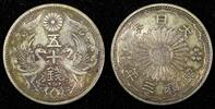 Japan 50 Sen 1923 JAPAN Shōwa Silver Year 3 (1928)  Toned Y# 50 ( 27 201... 9.31 £  +  11.17 £ shipping