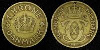 Denmark 1 Krone 1926 DENMARK Christian X Aluminum-Bronze 1926  KM# 824.1... 3.69 £  +  11.17 £ shipping