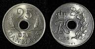 Denmark 25 Øre 1966 DENMARK Frederik IX Copper-Nickel 1966  UNC/BU KM# 8... 3.72 £  +  11.17 £ shipping