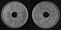 Denmark Ore 1945 Denmark Christian X German Occupation Zinc 1945 25 Ore ... 7.45 £  +  11.17 £ shipping
