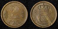 Denmark Bronze 1915 Denmark Christian X  1915 VBP; GJ 2 Ore aUNC KM# 813... 7.41 £  +  11.17 £ shipping