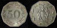 Malta 50 Cents 1972 MALTA Copper-Nickel 1972  Great Siege Monument KM# 1... 3.69 £  +  11.17 £ shipping