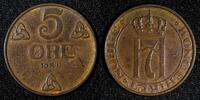 Norway 5 Øre 1941 NORWAY Haakon VII Bronze 1941  WWII Issue KM# 368 (27 ... 4.47 £  +  11.17 £ shipping