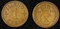 Iceland Bronze 1938 Iceland Christian X  1938 N; GJ 1 Eyrir Mintage-278.... 4.43 £  +  11.17 £ shipping
