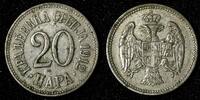 Serbia 20 Para 1912 SERBIA Milan I Copper-Nickel 1912  KM# 20 ( 28 118) ... 5.58 £  +  11.17 £ shipping