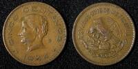 Mexico 5 Centavos 1944 Mexico ESTADOS UNIDOS MEXICANOS Bronze 1944  WWII... 3.69 £  +  11.17 £ shipping