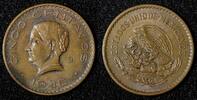 Mexico 5 Centavos 1945 Mexico ESTADOS UNIDOS MEXICANOS Bronze 1945  WWII... 3.69 £  +  11.17 £ shipping