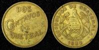 2 Centavos 1932 Guatemala GUATEMALA Brass 1932   Toned High Grade KM# 250 (673) Uncertified