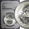 Mexico 1989 MEXICO Silver 1989 Mo Onza Libertad NGC MS66 GEM BU KM# 494.... 126.58 £  +  11.17 £ shipping