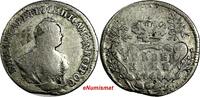 10 Kopeks RUSSIA Elizabeth Silver 1744  Grivennik Red Mint 2,36g RARE C# 16 (5) Uncertified