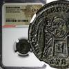 Nummus Roman Empire Constantine I AD 307-337 AE3 BI NGC Ch AU (017) -
