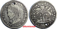 Bolivia 4 Soles 1860 Bolivia Silver 1860 FJ  One Year Type VF Holed SCAR... 148.92 £  +  11.17 £ shipping