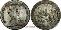 Germany Bronze Germany Nurnberg Silvered 1926 Medal Prinze Rupprecht von Bayern 40mm (0) -