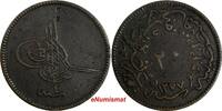 Turkey 20 Para 1864 Turkey Abdul Aziz Copper AH1277/4 (1864)  32 mm KM# ... 7.45 £  +  11.17 £ shipping