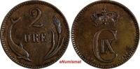Denmark Bronze 1899 Denmark Christian IX  1899 2 Ore KM# 793.2 (18 630) ... 3.69 £  +  11.17 £ shipping