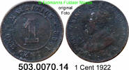 Mauritius 1 Cent *1 KM12 Georg V. . 503.0070.14 -