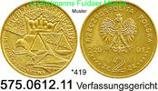 Poland Polen 2 Zloty *419 KMY412 Verfassungsgericht . 575.0612.11 -