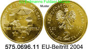 Poland Polen 2 Zloty *503 KMY481 EU-Beitritt . 575.0696.11 -