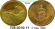 Vanuatu 2 Vatu 1990 *17 KM4 Tritonshorn . 728.0010.11 unc 2.17 £  +  41.40 £ shipping
